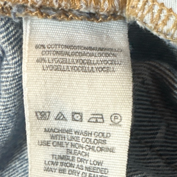 We The Free Lita Light Wash Distressed High Rise Slim Leg Jeans - Picture 12 of 15